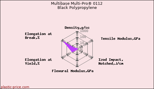 Multibase Multi-Pro® 0112 Black Polypropylene