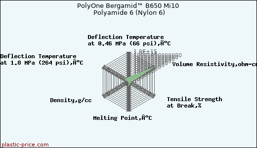 PolyOne Bergamid™ B650 Mi10 Polyamide 6 (Nylon 6)