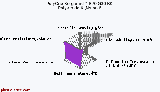 PolyOne Bergamid™ B70 G30 BK Polyamide 6 (Nylon 6)